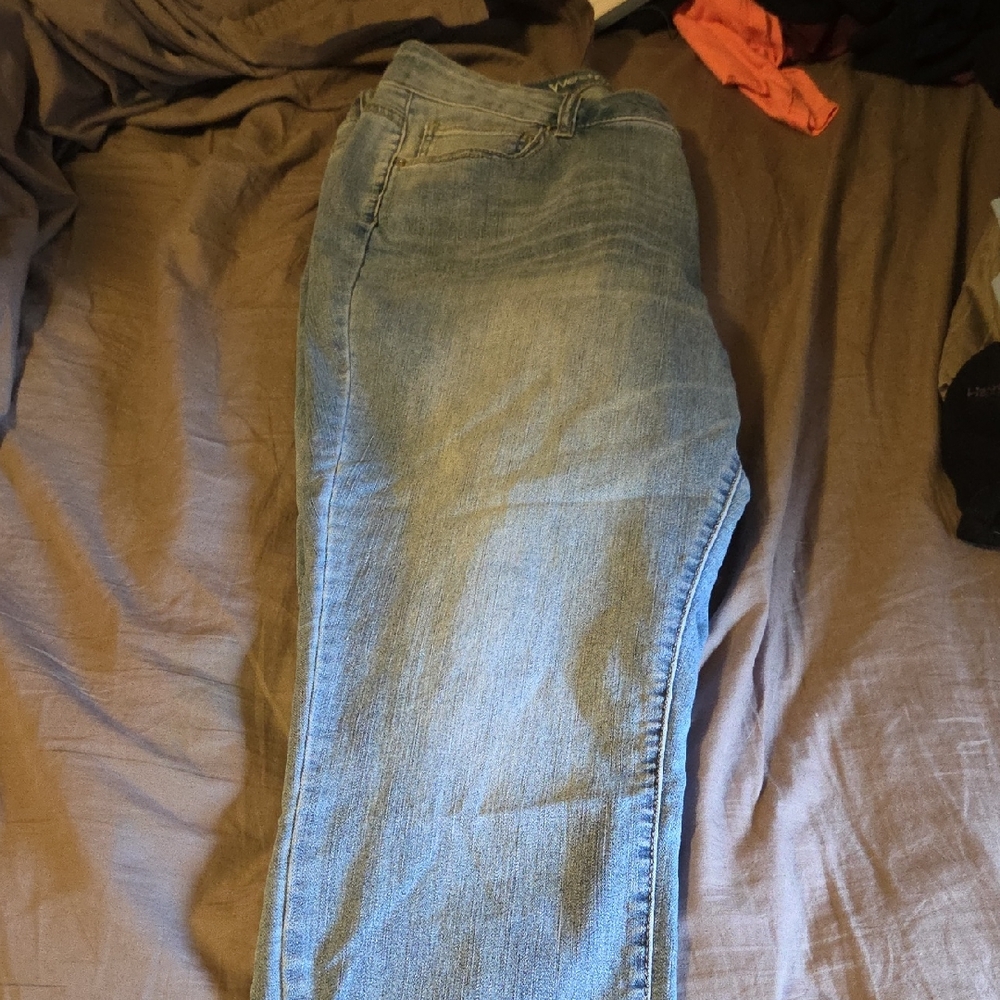 Westport Blue Skinny Pants